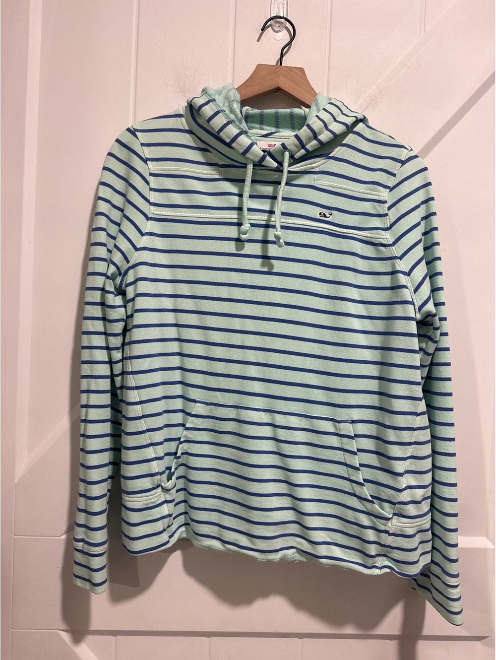 Vineyard Vines Women's Striped Pullover Hoodie, Medium
